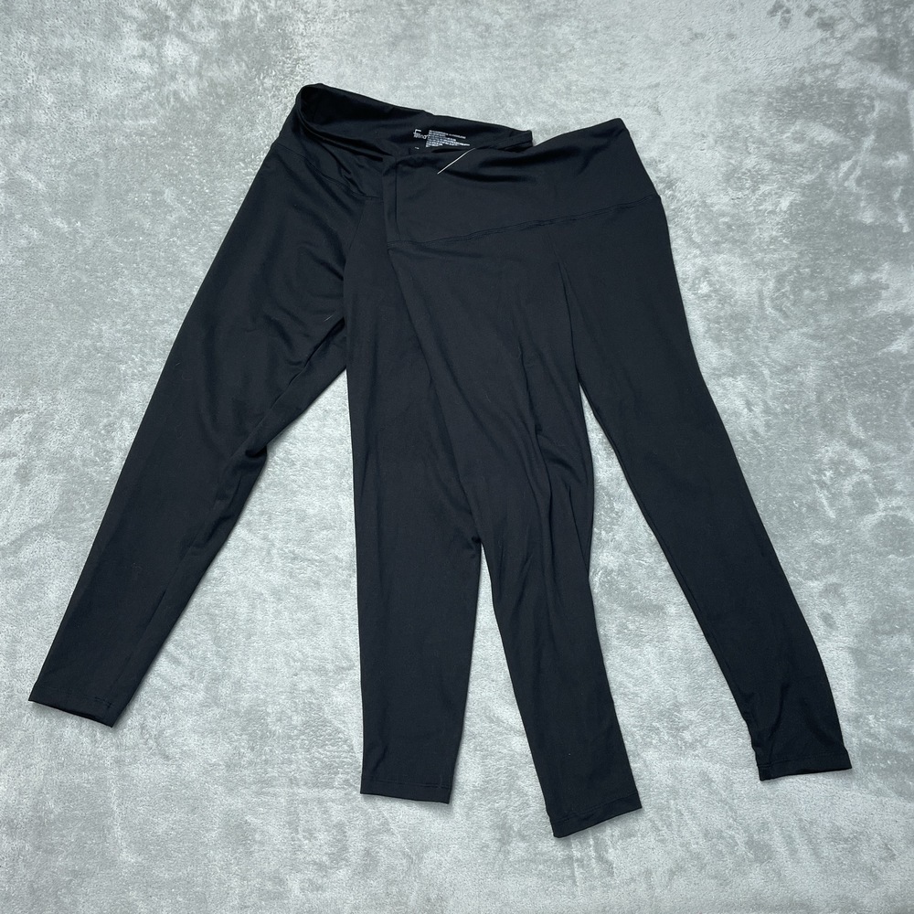 Felina Women's M Leggings Black Polyester Spandex a2300